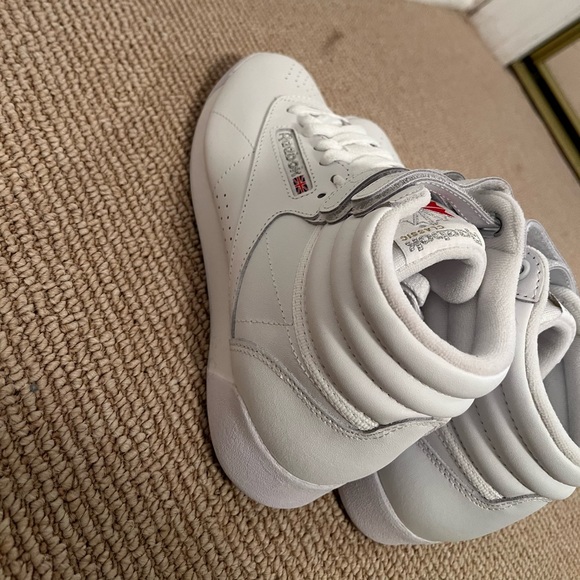 White Reebok Cheer Shoes - Picture 7 of 7